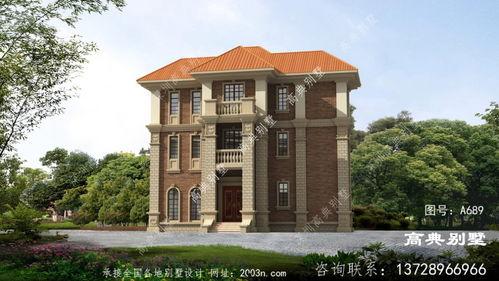 简单欧美两层别墅图片,简约两层别墅设计赏析