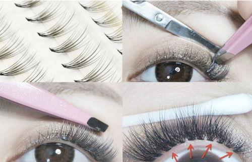 假睫毛欧美系列图片,假睫毛演绎极致魅惑